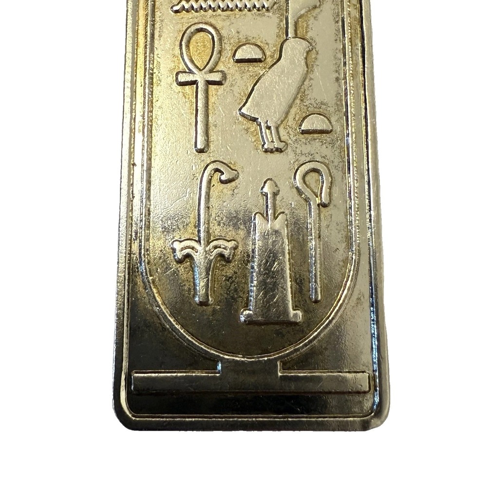 Rare Vintage 70s King Tut Keychain Bag Charm Egypt San Francisco Travel Souvenir - Picture 9 of 9